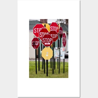 Stop Sign Grove Posters and Art